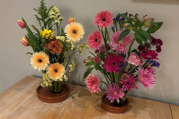 Bloemstuk op basis