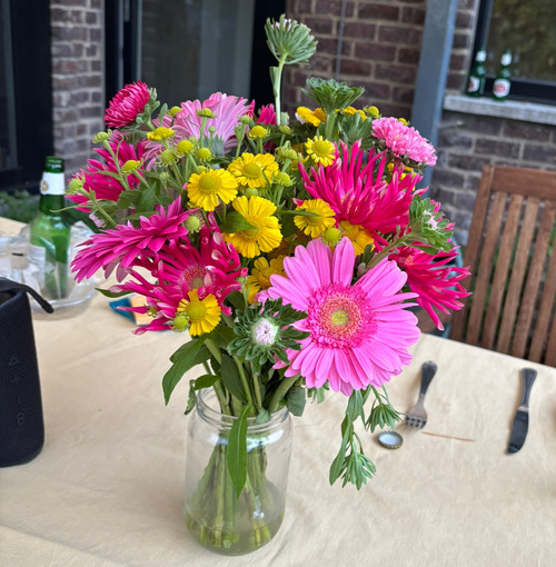 Zomers boeket